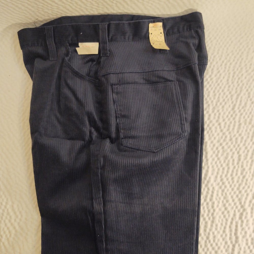 Sears Vintage Pants Corduroy NEW with Tags Size 14 80's 70's Retro NWT